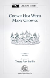 Crown Him With Many Crowns SATB choral sheet music cover